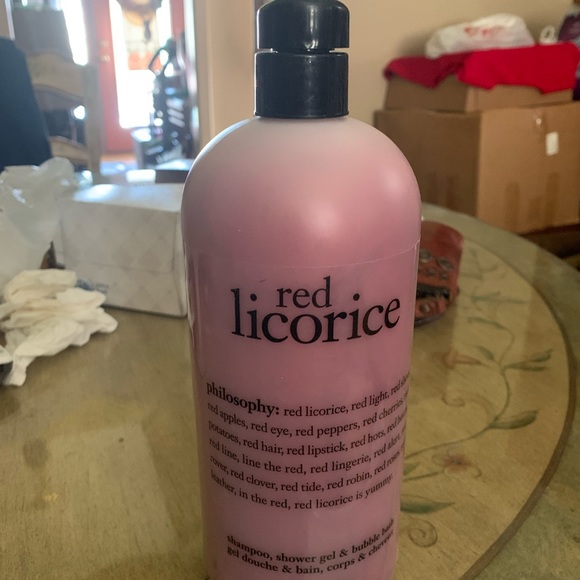 Philosophy Bath Philosophy Red Licorice Shampoo Shower Gel Bubble